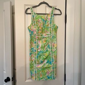Lilly Pulitzer fryer shift dress elephant ears print